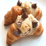 Crookie (Cookie Croissant): Best Viral Recipe & Where to Try It 7 Golden-baked Crookie (Cookie Croissant) with melty chocolate chip cookie center