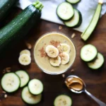 Frozen Zucchini Smoothie Recipe – 5-Ingredient Healthy Treat 7 frozen zucchini smoothie recipe with ingredients displayed