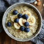 Zoats Zucchini Oatmeal That Actually Tastes Amazing 6 Tasty card view of zoats zucchini oatmeal with banana and blueberries
