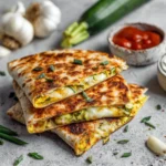 Zucchini Blossoms Fried Quesadillas – 5-Star Comfort Recipe You’ll Crave 6 zucchini blossoms fried & quesadillas served