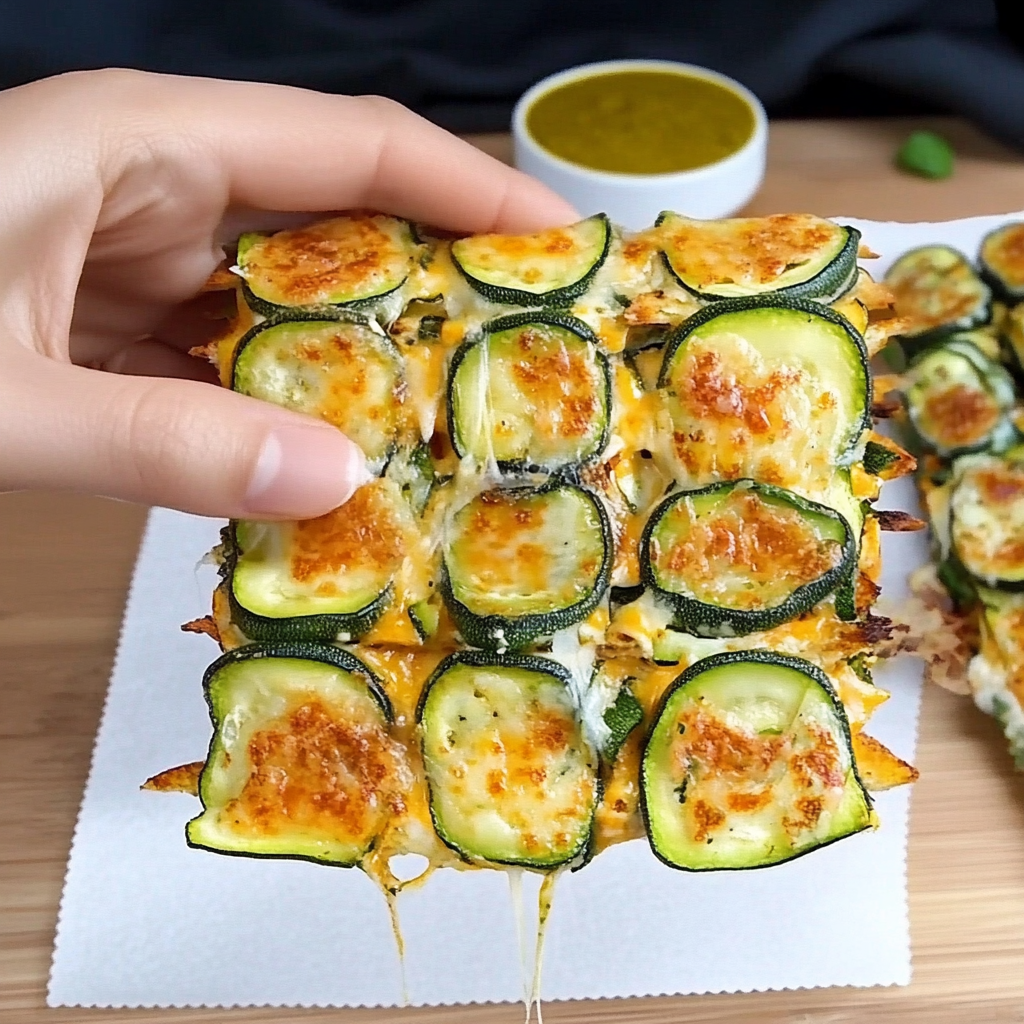 Zucchini Cheese Wraps – Easy, Low-Carb, Crispy Delight in 25 Min 6 Zucchini Cheese Wraps served fresh on parchment paper