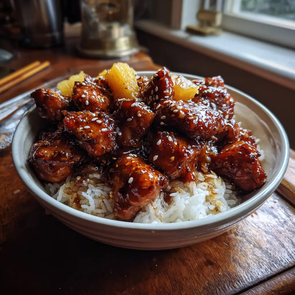 Crockpot Teriyaki Chicken and Rice Recipe – So Easy, So Good 6 Homemade Crockpot Teriyaki Chicken and Rice with sticky teriyaki sauce and sesame seed garnish