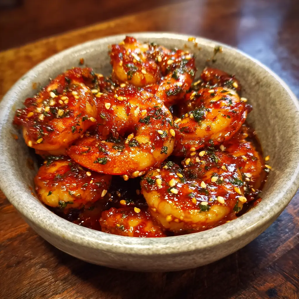 Firecracker Shrimp Recipe – 5-Star Spicy Dinner You’ll Love 5 Firecracker Shrimp served over white rice with sesame seeds and lime, homemade and spicy