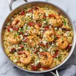 Marry Me Shrimp Orzo Recipe: Quick, Creamy, and Unbelievably Good 6 Homemade Marry Me Shrimp Orzo with creamy orzo, seared shrimp, sun-dried tomatoes, and wilted spinach in a rustic bowl