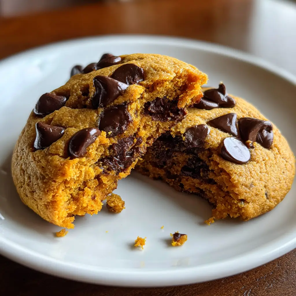 Pumpkin Chocolate Chip Cookies – 7 Soft & Gooey Secrets You’ll Love 8 pumpkin chocolate chip cookies baking