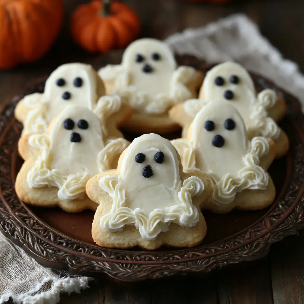 Ghost Sugar Cookies – Spooky, Sweet, and Perfect for Halloween 8 ghost sugar cookies recipe