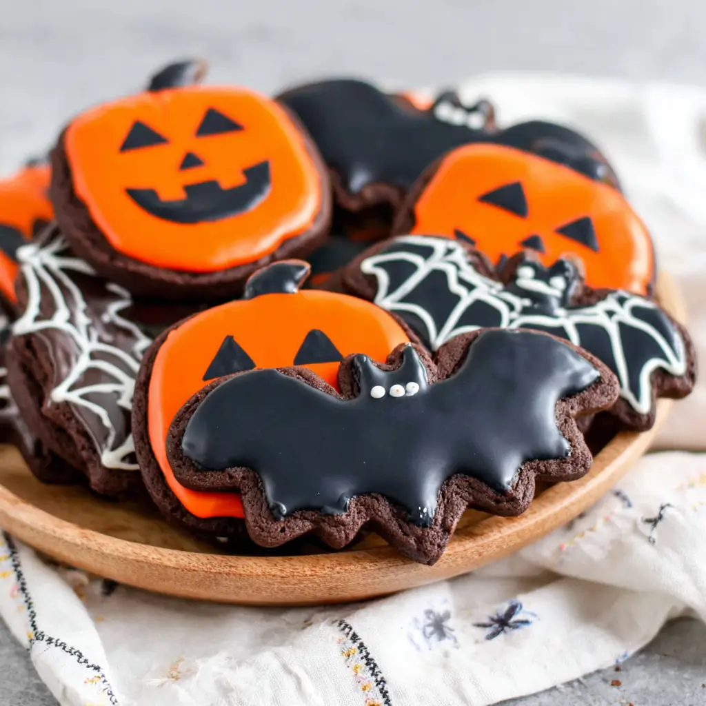 Halloween Chocolate Sugar Cookies – Spooky, Sweet & Fun to Decorate 8 halloween chocolate sugar cookies recipe