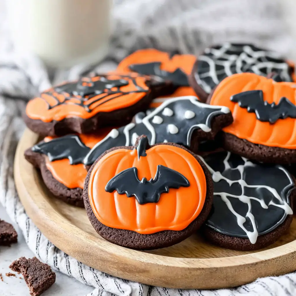 Halloween Chocolate Sugar Cookies – Spooky, Sweet & Fun to Decorate 7 halloween chocolate sugar cookies recipes