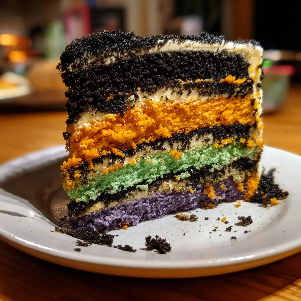 Halloween Layer Cake – Spooky, Colorful, and Delicious 7 halloween layer cake recipes