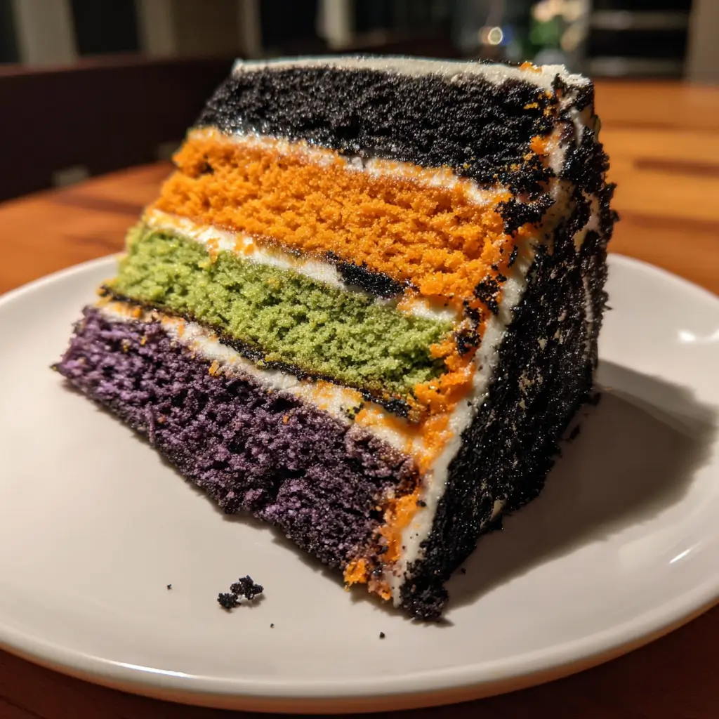 Halloween Layer Cake – Spooky, Colorful, and Delicious 6 halloween layer cake