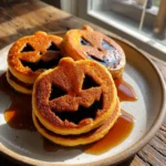 Halloween Pumpkin Pancakes – Easy, Fun, and Fluffy Breakfast 9 halloween pumpkin pancakes card