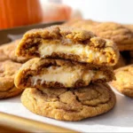 Pumpkin Cheesecake Cookies – Creamy Fall Favorite You’ll Love 7 Chewy pumpkin cheesecake cookies with gooey cream cheese filling and pumpkin spice sugar coating