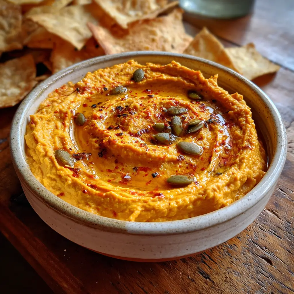 Pumpkin Hummus Dip – Healthy, Creamy, and Perfect for Fall 7 pumpkin hummus dip recipes