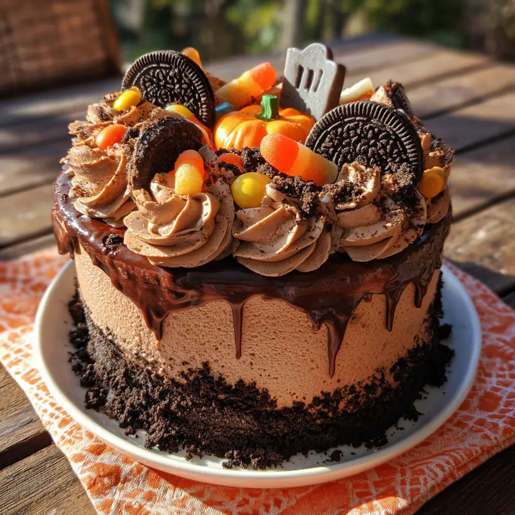 Sweet Graveyard Chocolate Cake – Scary-Good and Fun to Make 6 sweet graveyard chocolate cake