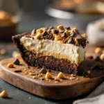 Brownie Bottom Peanut Butter Pie – Creamy, Fudgy, and Irresistibly Delicious 9 brownie bottom peanut butter pie Card