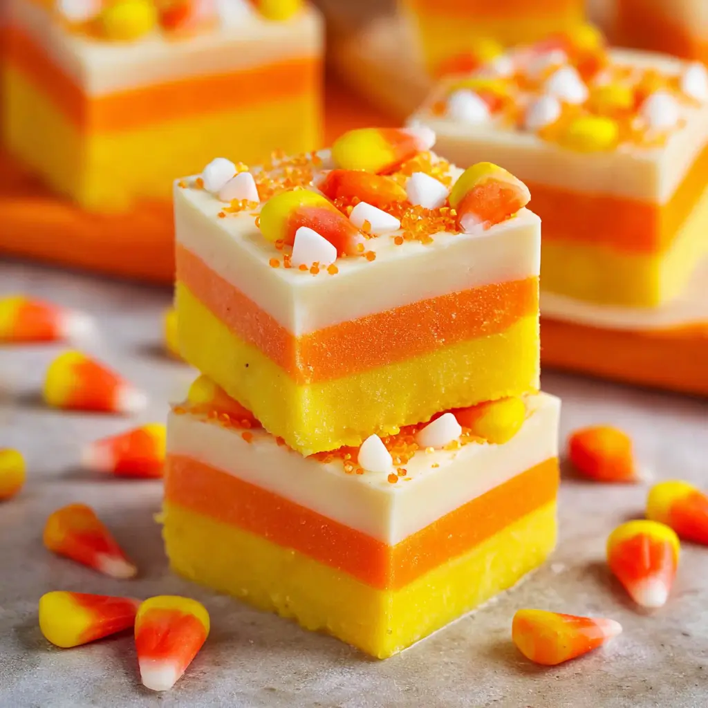 Candy Corn Fudge – Ultimate 3-Layer Halloween Treat (Sweet & Easy) 6 candy corn fudge