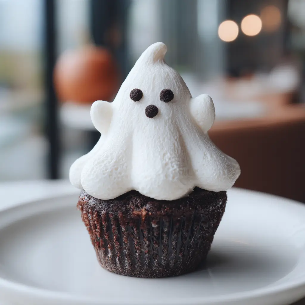 Halloween Ghost Cupcakes – The Spookiest Halloween Treat That’s Shockingly Easy 8 ghost cupcakes recipe