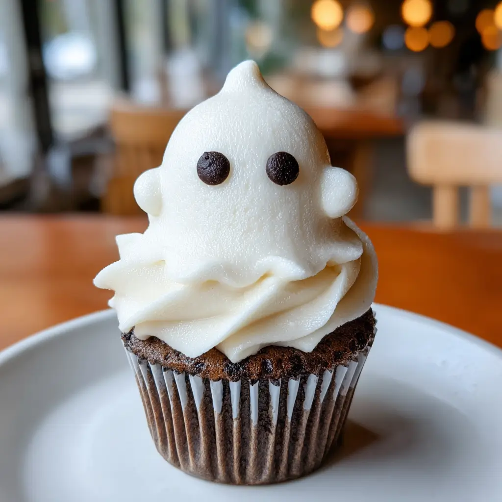 ghost cupcakes