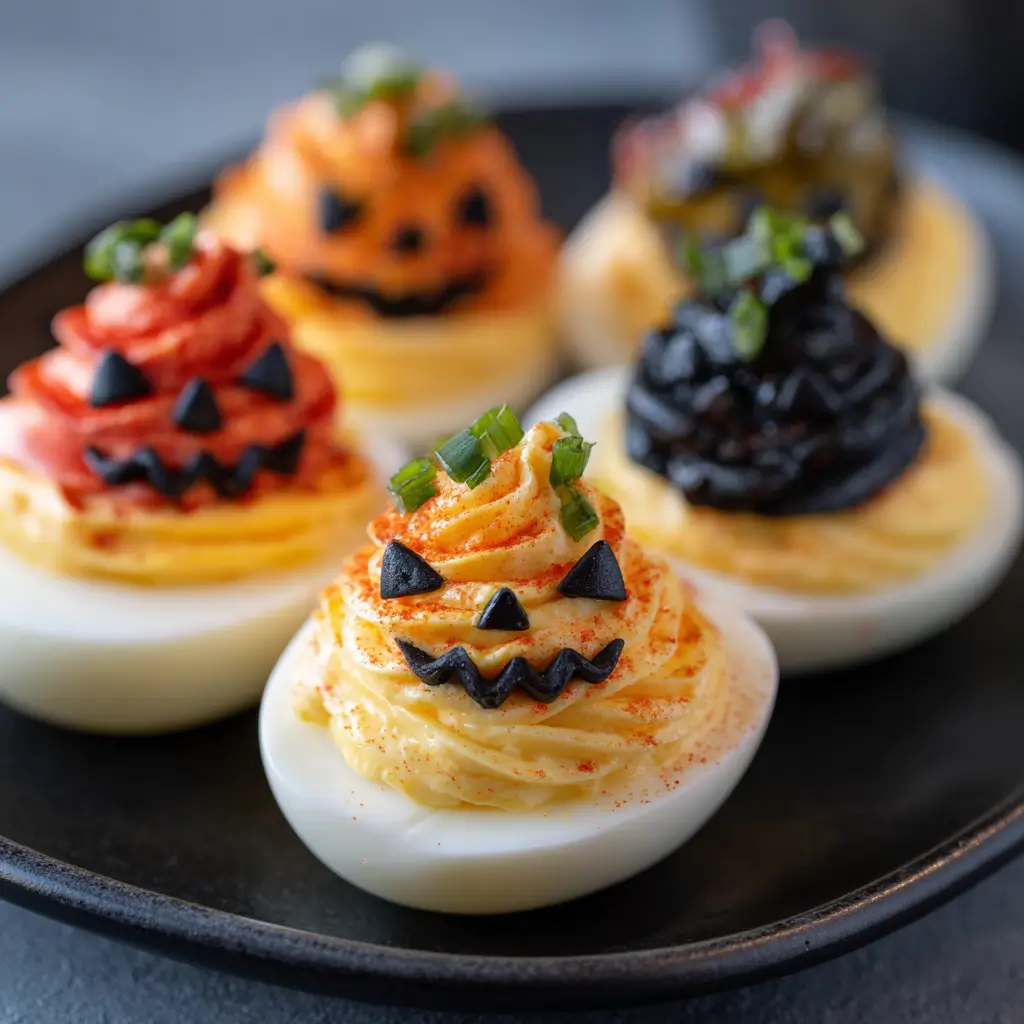 Halloween Deviled Eggs – Amazing, Fun, and Perfect for Parties 6 halloween deviled eggs