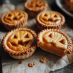 Halloween Jack-O-Lantern Pumpkin Pies – The Ultimate Spooky Treat 9 jack o lantern pumpkin pie card