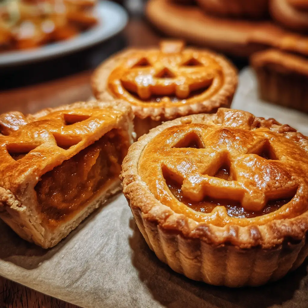 jack o lantern pumpkin pie