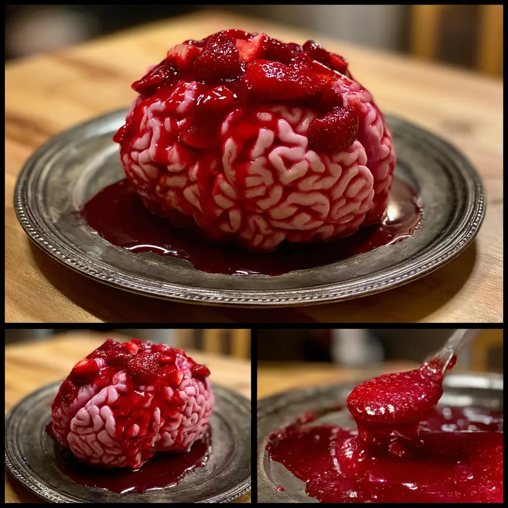 No-Bake Strawberry Cheesecake Brain – Creamy, and Delicious 8 no bake strawberry cheesecake brain recipe