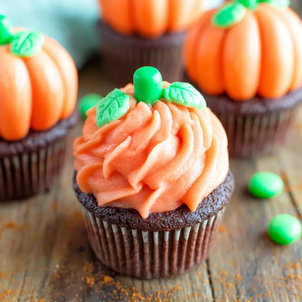 pumpkin patch cupcakes