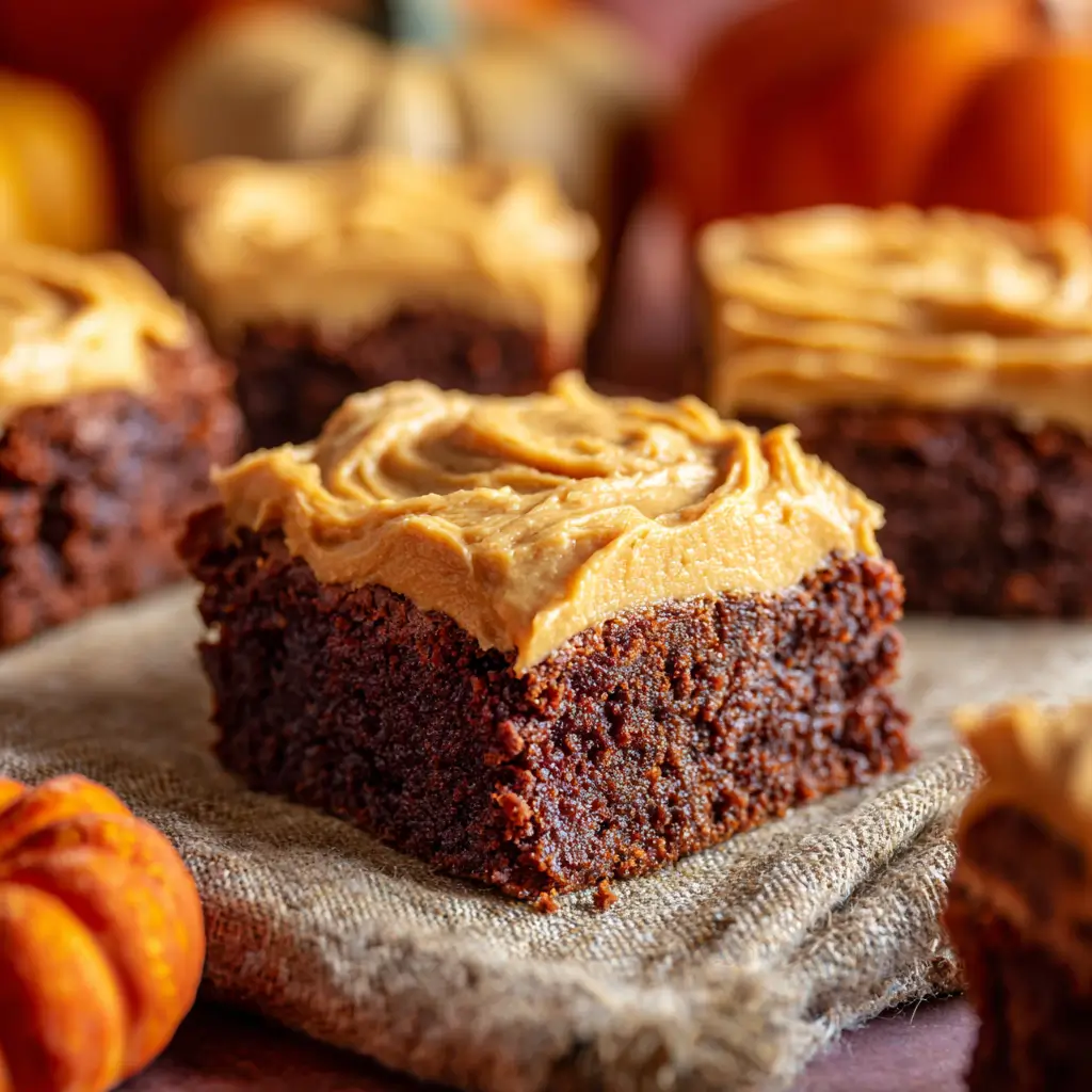 Pumpkin Spice Brownies – Amazing Fall Treat You’ll Adore 8 pumpkin spice brownies recipe