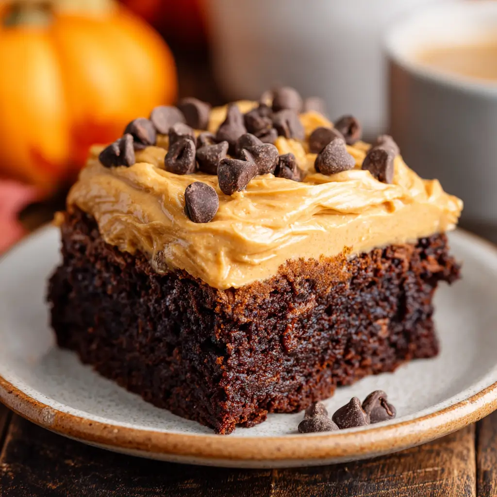 pumpkin spice brownies