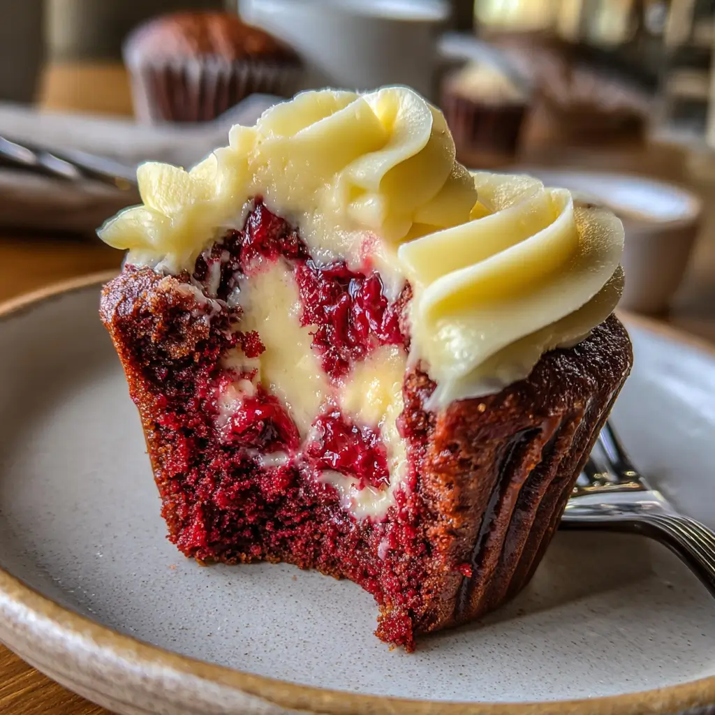 red velvet vampire cupcakes