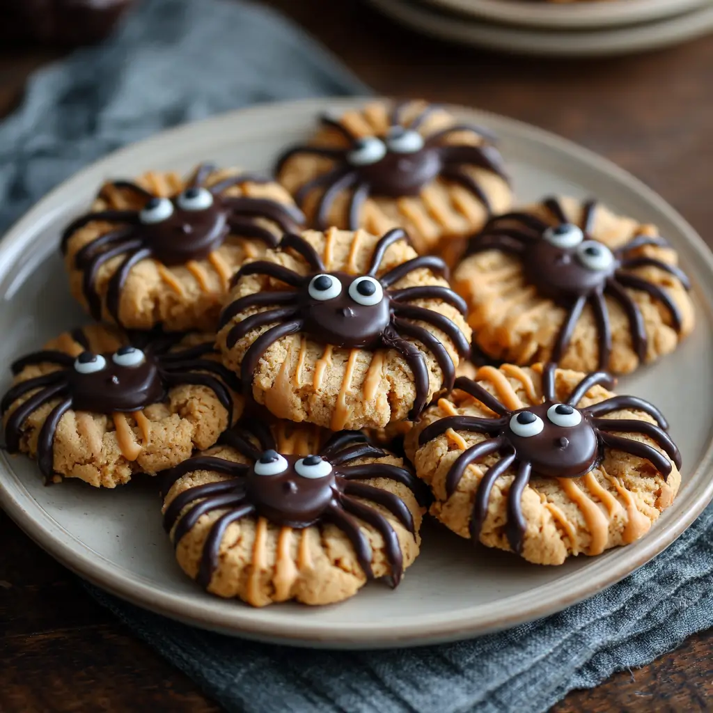 spider cookies