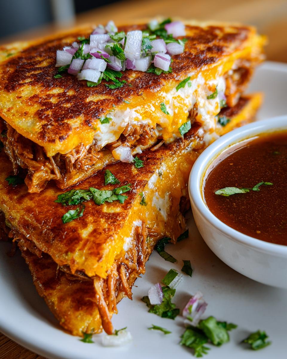 Birria Grilled Cheese Tacos - detail 2