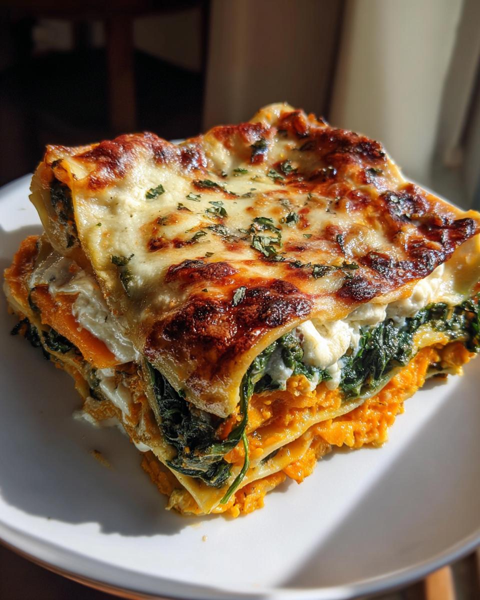 Butternut Squash & Kale Lasagna - detail 2