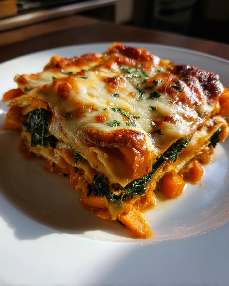Butternut Squash & Kale Lasagna - detail 4