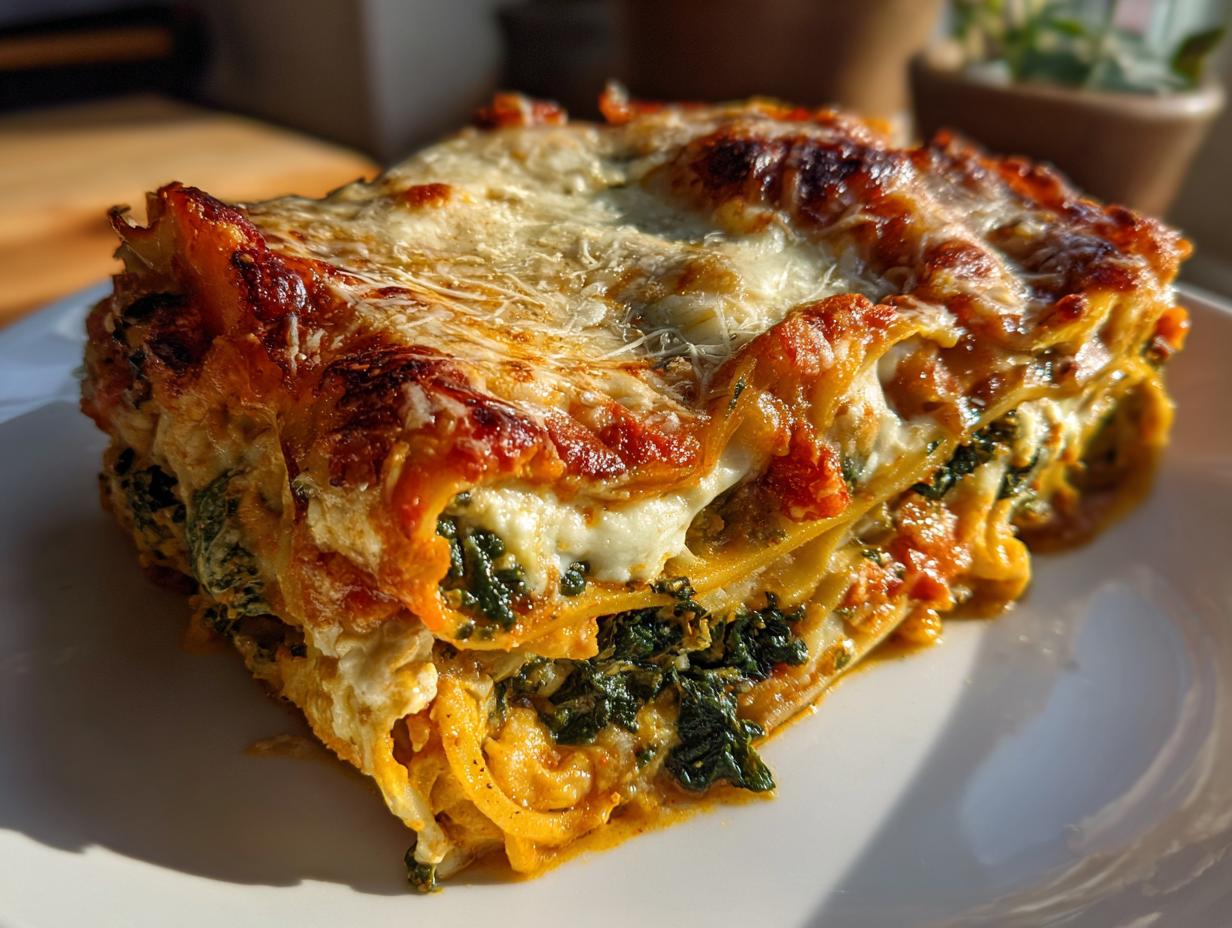 Butternut Squash & Kale Lasagna