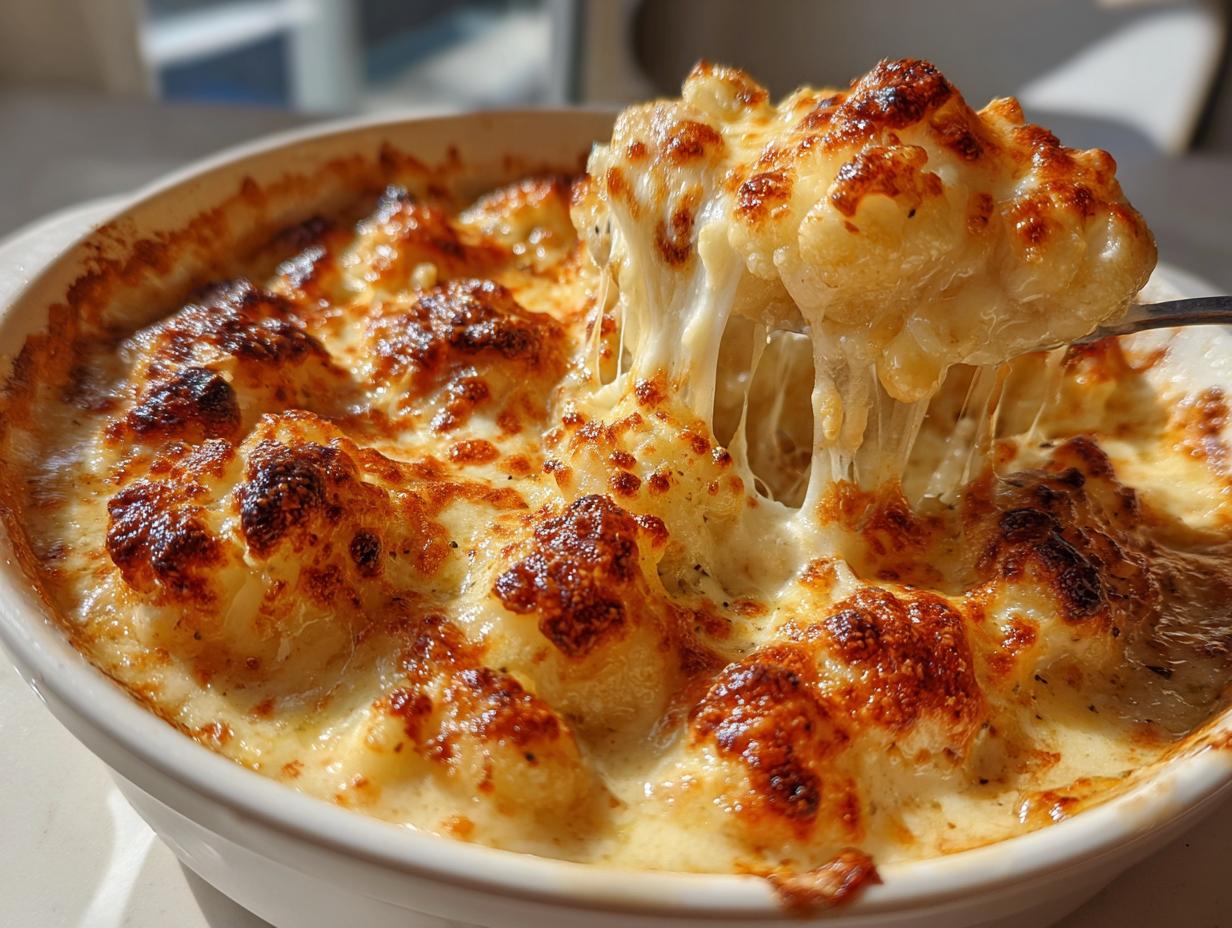 Cauliflower Gratin with Gruyère