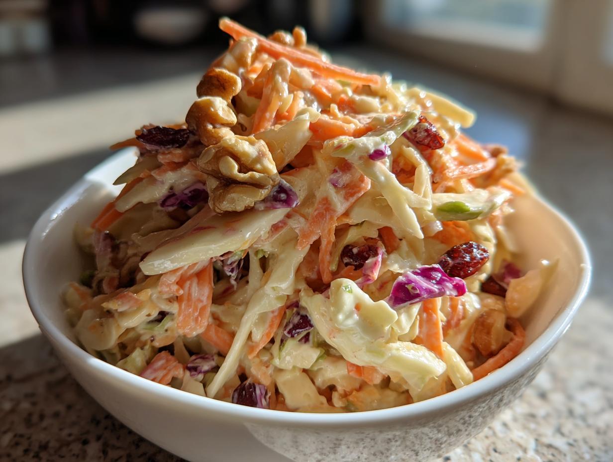 Irresistible Cranberry-Apple Coleslaw with 3 Secret Twists 6 Cranberry-Apple Coleslaw