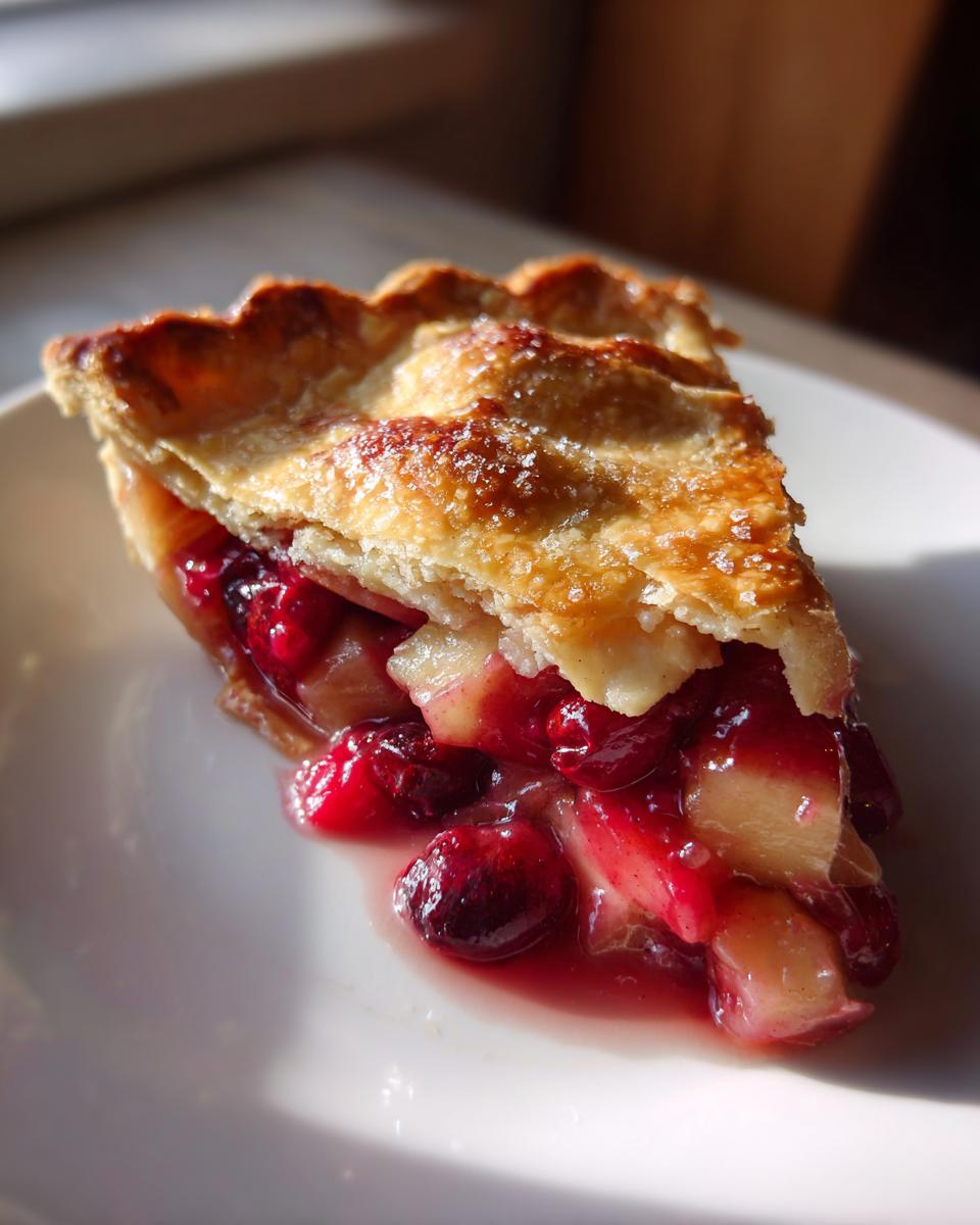 Irresistible Cranberry-Apple Pie - Perfect Holiday Magic in 50 Minutes 7 Cranberry-Apple Pie - detail 1