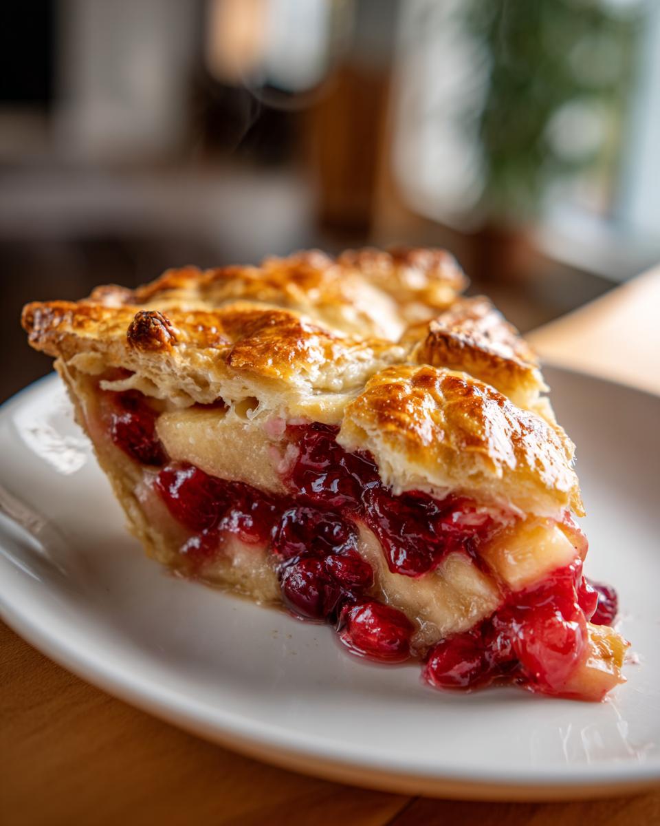 Irresistible Cranberry-Apple Pie - Perfect Holiday Magic in 50 Minutes 10 Cranberry-Apple Pie - detail 4
