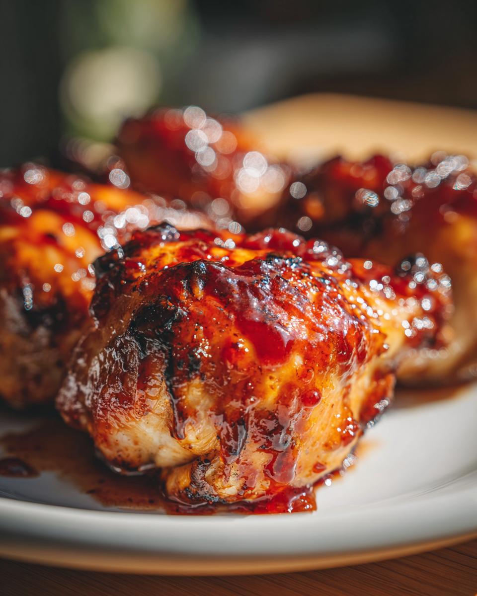 Cranberry-Glazed Cornish Hens - detail 1