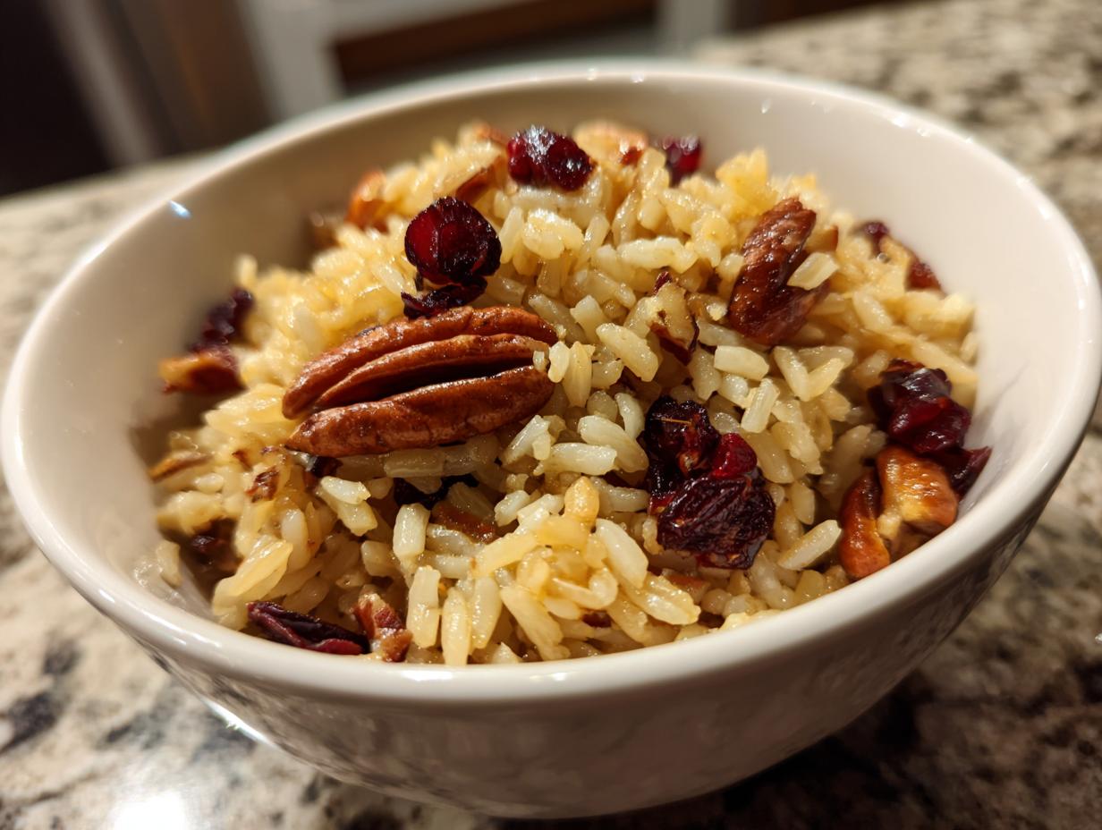 Cranberry Rice Pilaf