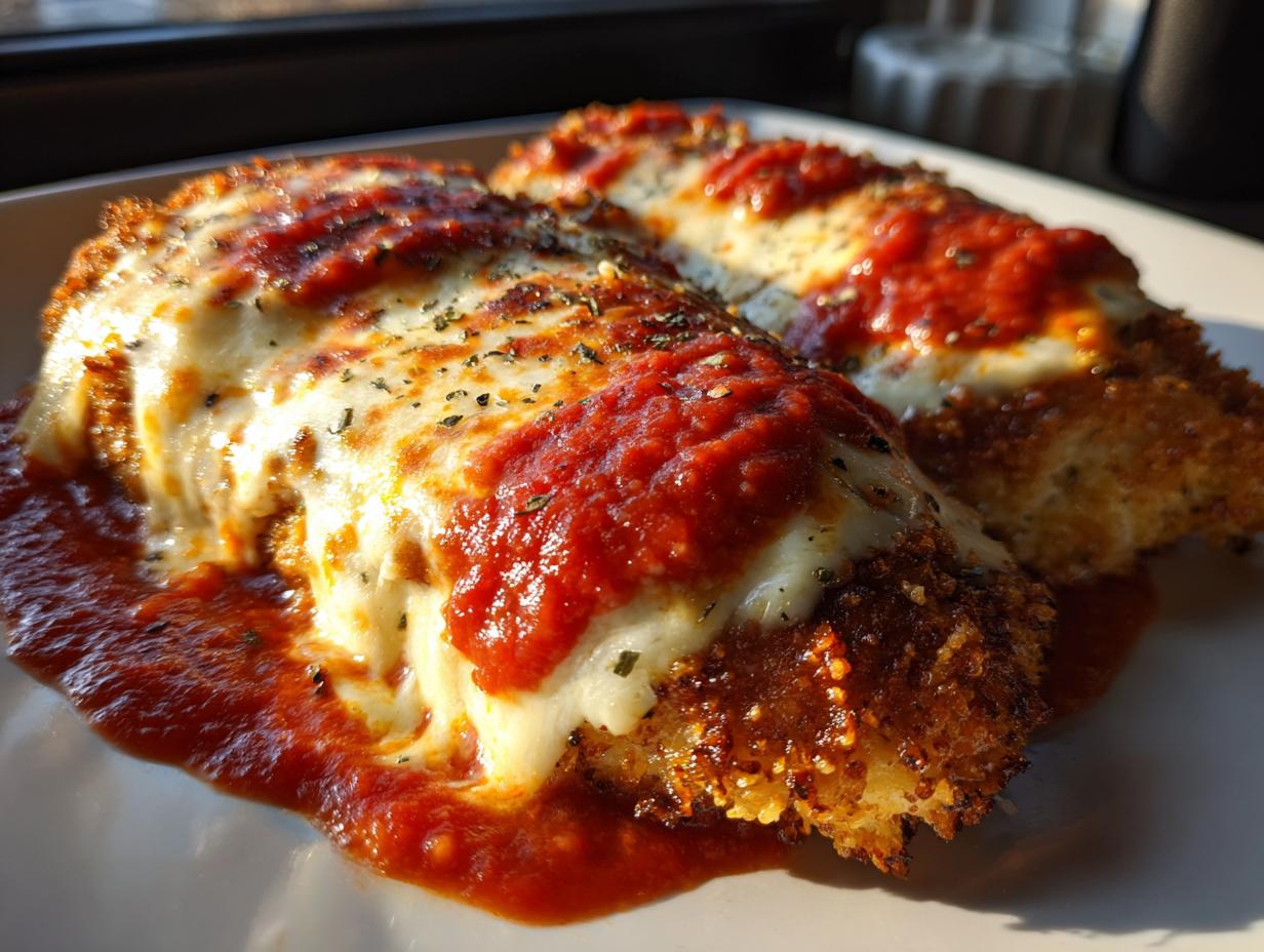 Deconstructed Chicken Parmesan Bake