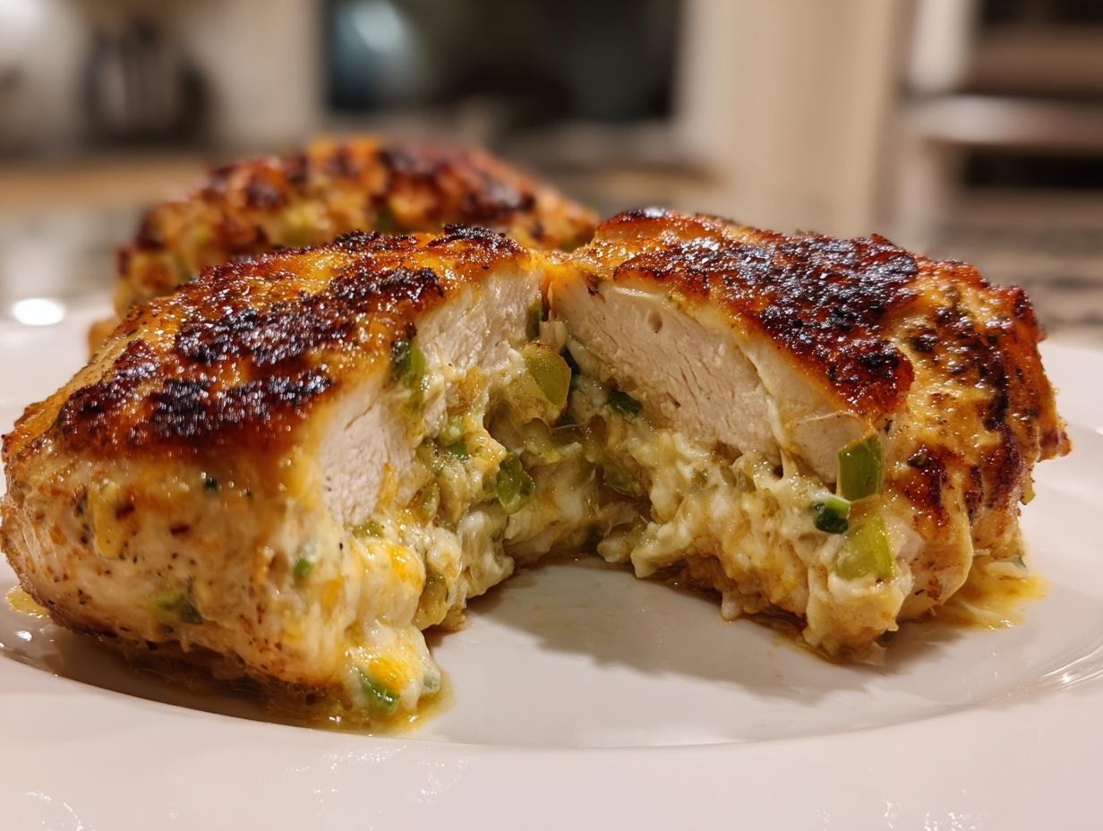 Jalapeño Popper Stuffed Chicken
