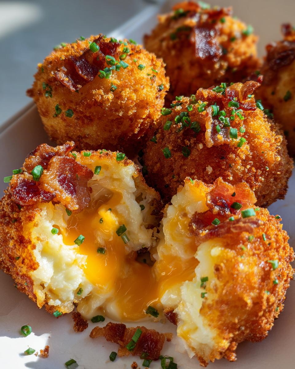 Loaded Mashed Potato Balls (Fried) - detail 1