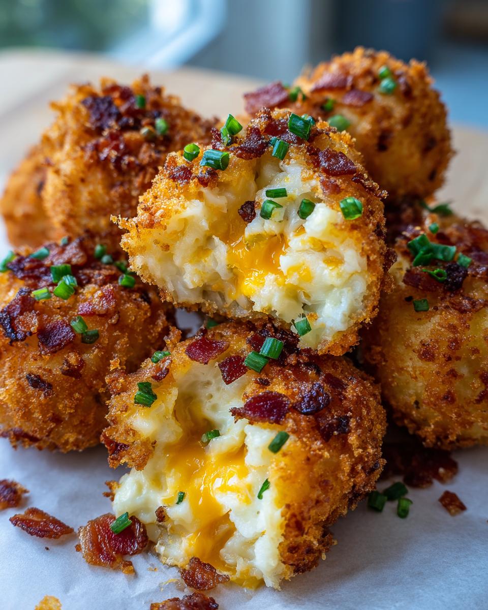 Loaded Mashed Potato Balls (Fried) - detail 2