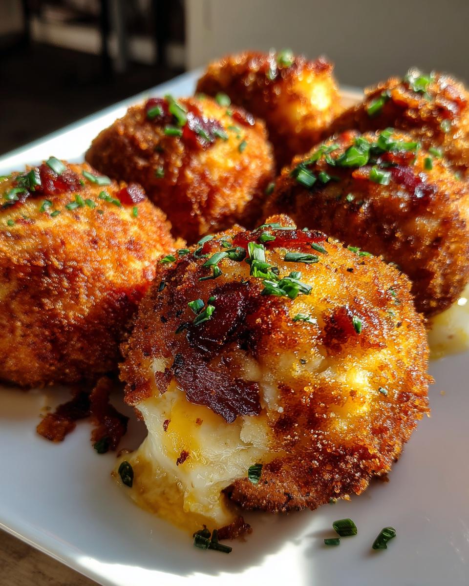 Loaded Mashed Potato Balls (Fried) - detail 4