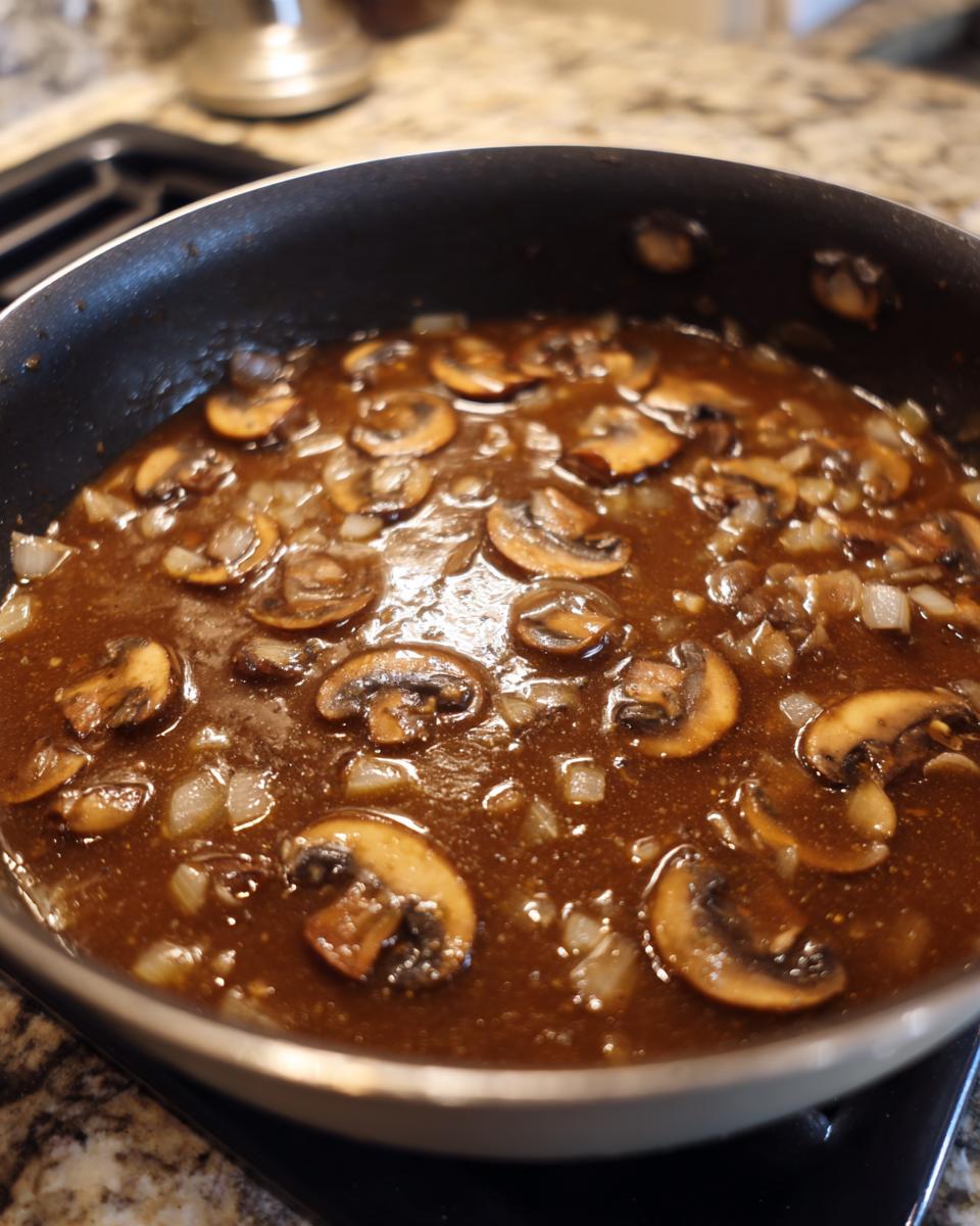 Mushroom Gravy - detail 1