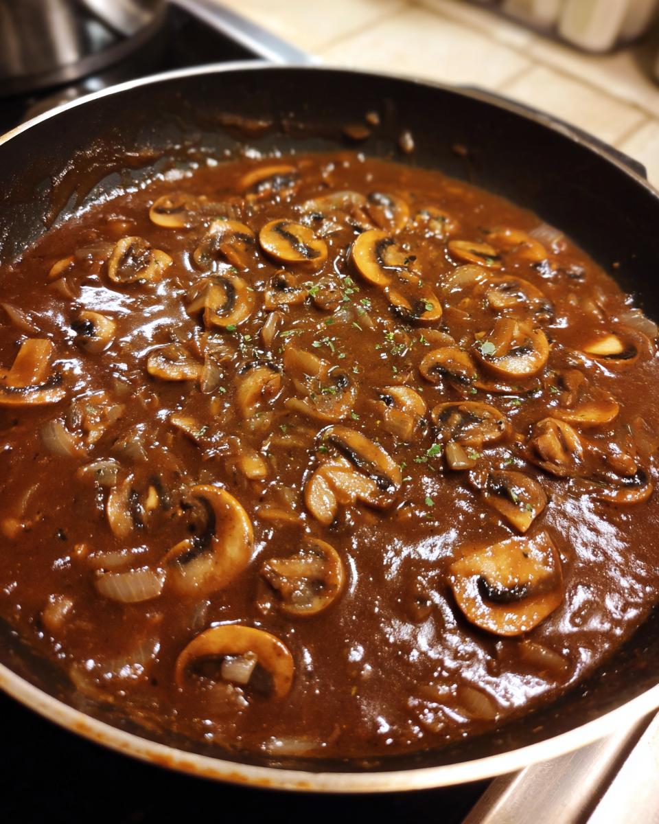 Mushroom Gravy - detail 3