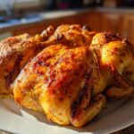Orange-Glazed Cornish Hens