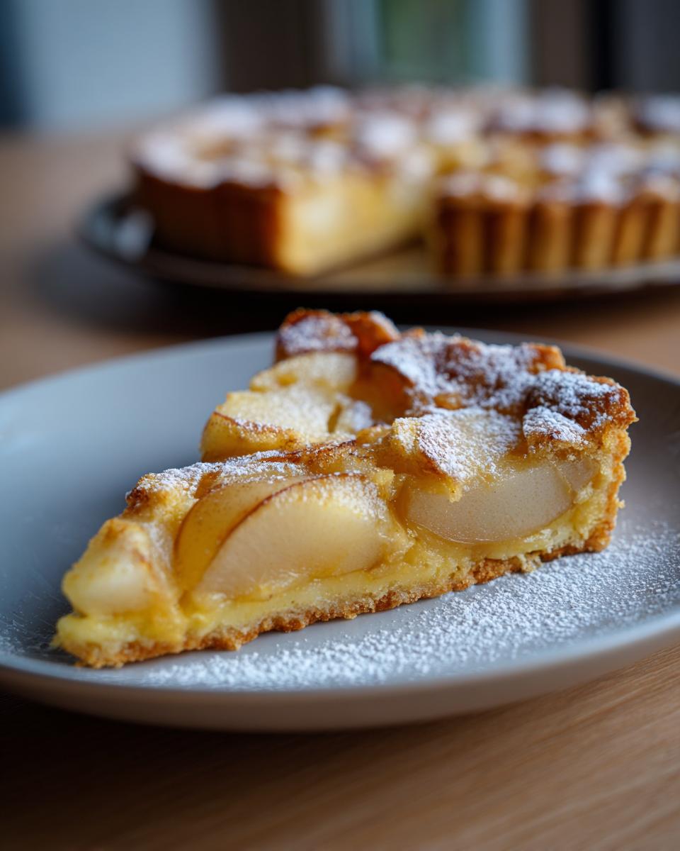 Pear Frangipane Tart - detail 1